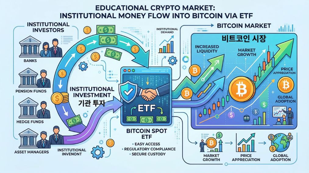 ETF를 통한 기관 자금 유입 구조