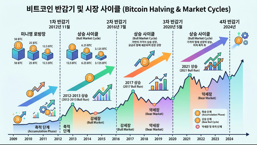 비트코인 반감기와 시장 사이클