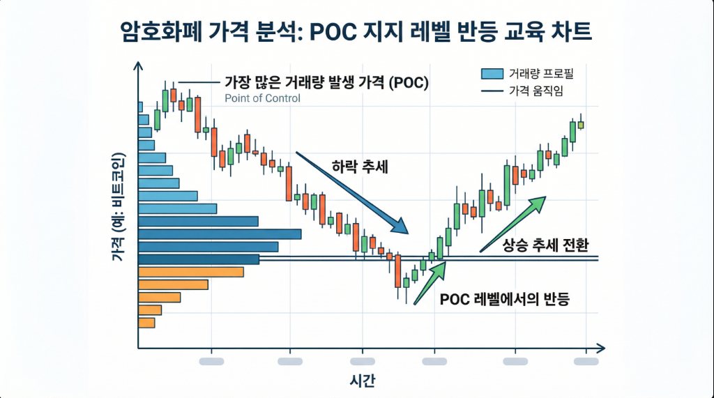 거래량 프로파일 실전 매매 예시